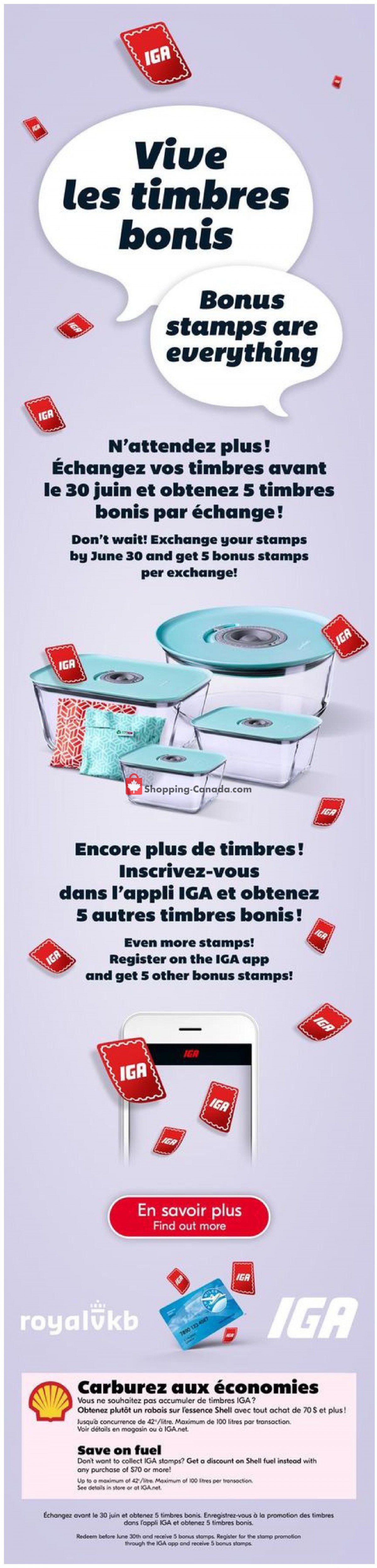 IGA Extra flyer from Thursday July 22, 2021 to Wednesday July 28, 2021 - page 5