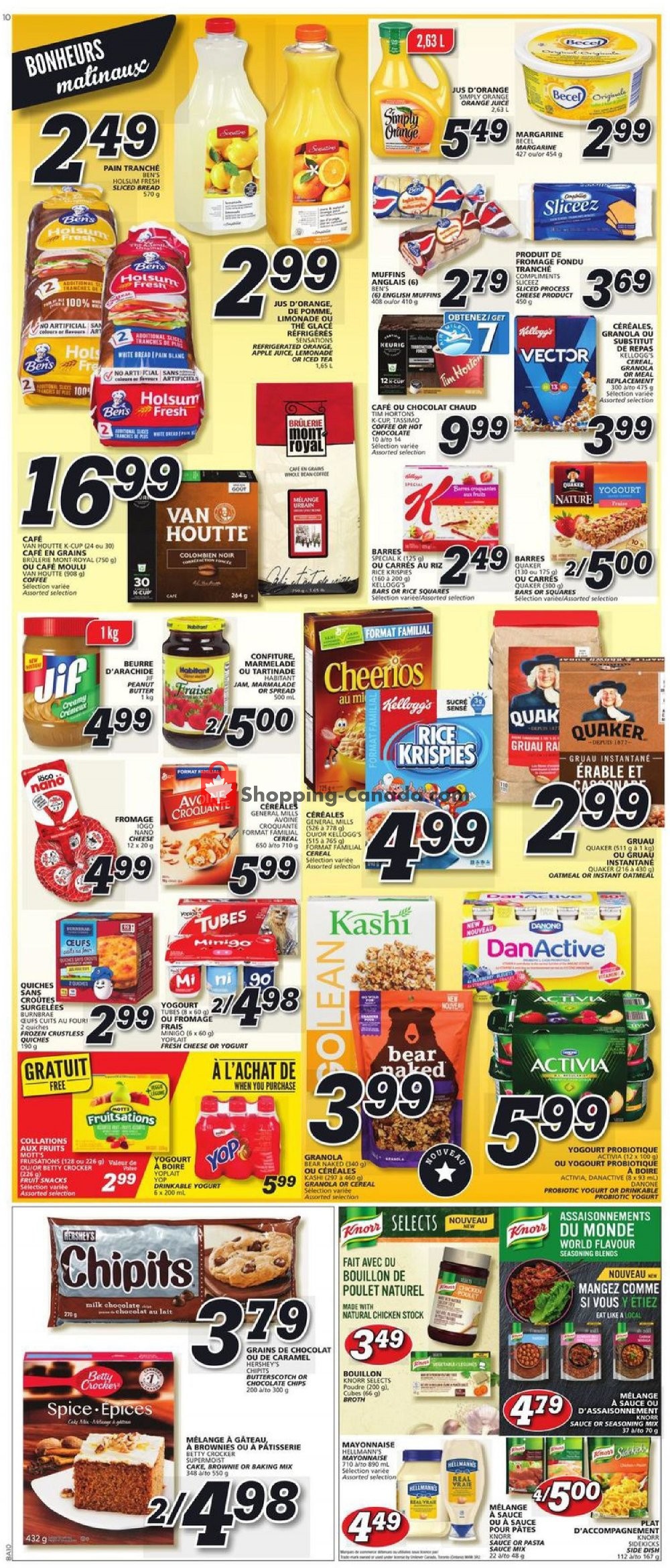 IGA Extra flyer from Thursday July 25, 2019 to Wednesday July 31, 2019 - page 10
