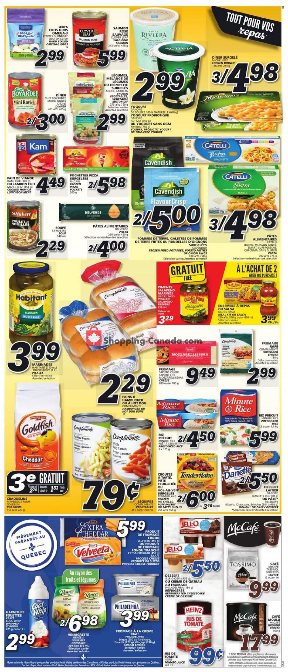 IGA Extra flyer from Thursday July 25, 2019 to Wednesday July 31, 2019 - page 11
