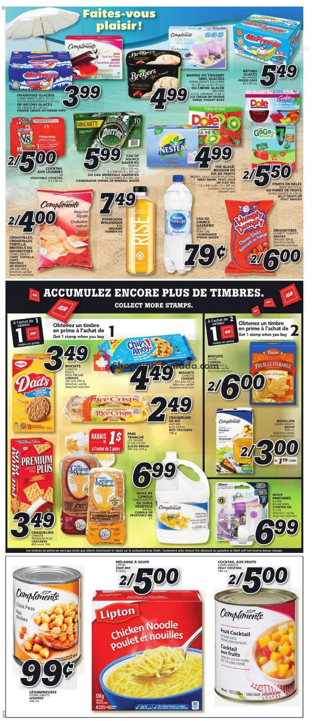 IGA Extra flyer from Thursday July 25, 2019 to Wednesday July 31, 2019 - page 12