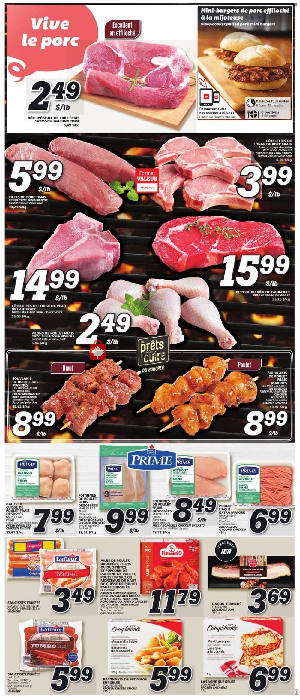 IGA Extra flyer from Thursday July 25, 2019 to Wednesday July 31, 2019 - page 5