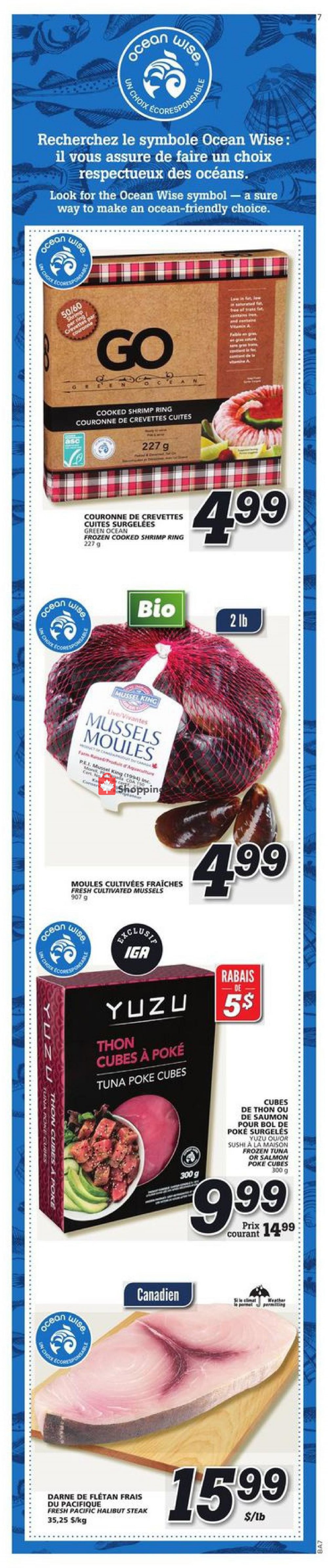 IGA Extra flyer from Thursday July 25, 2019 to Wednesday July 31, 2019 - page 7