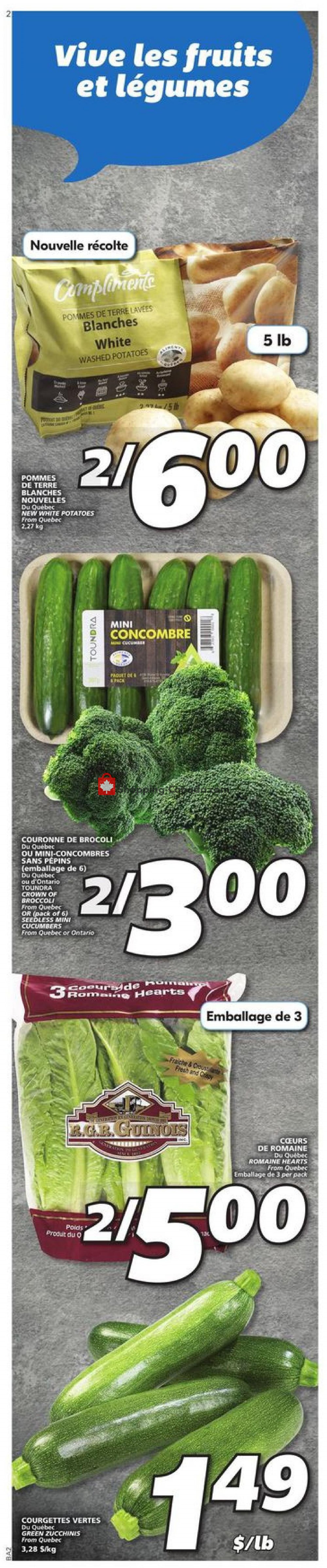 IGA Extra flyer from Thursday July 9, 2020 to Wednesday July 15, 2020 - page 1