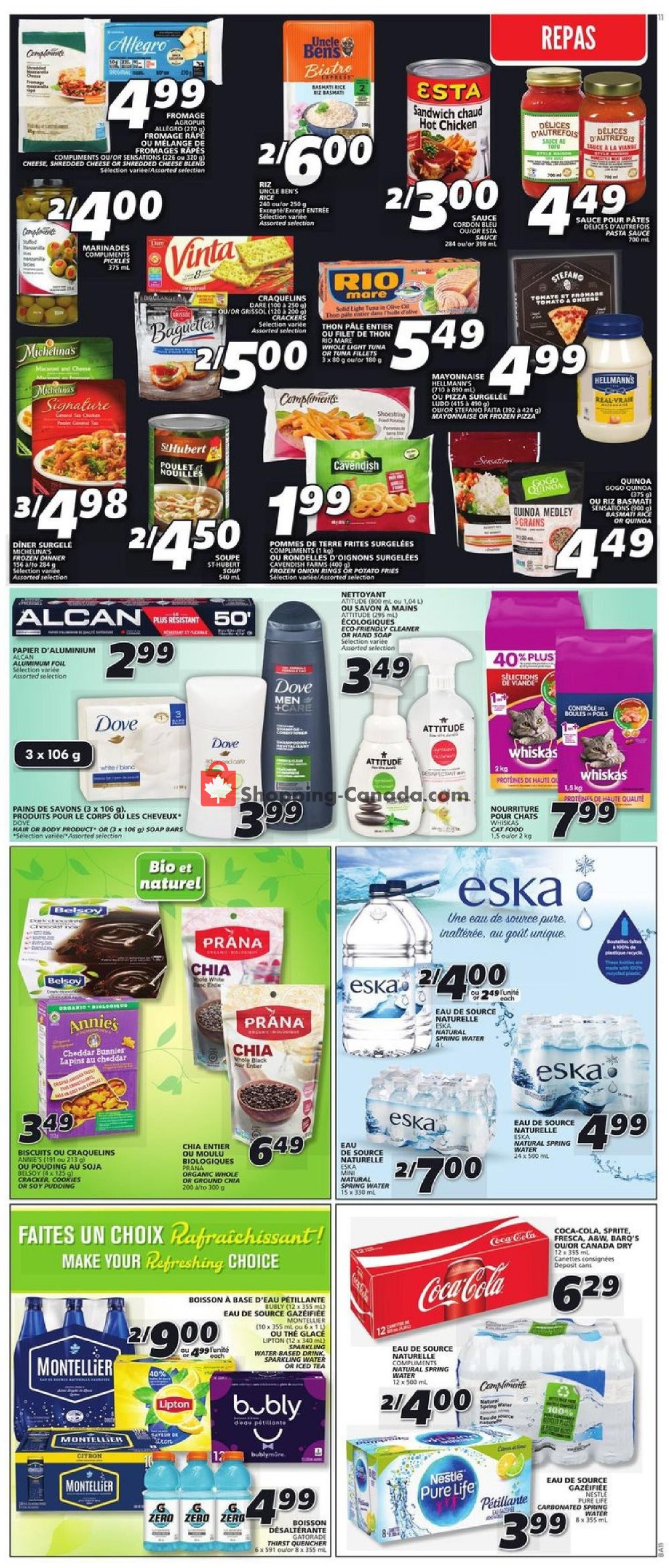 IGA Extra flyer from Thursday July 9, 2020 to Wednesday July 15, 2020 - page 11