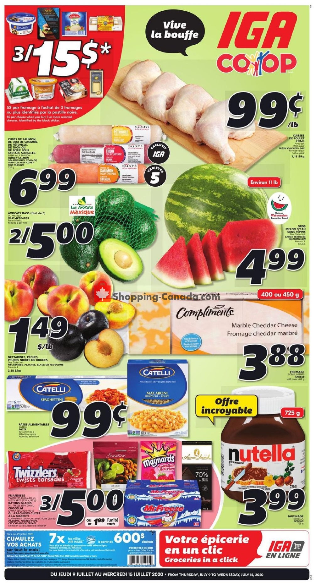 IGA Extra flyer from Thursday July 9, 2020 to Wednesday July 15, 2020 - page 3