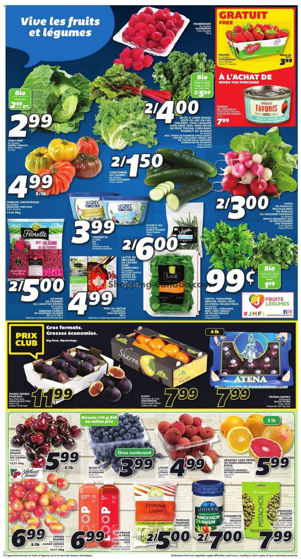 IGA Extra flyer from Thursday July 9, 2020 to Wednesday July 15, 2020 - page 4