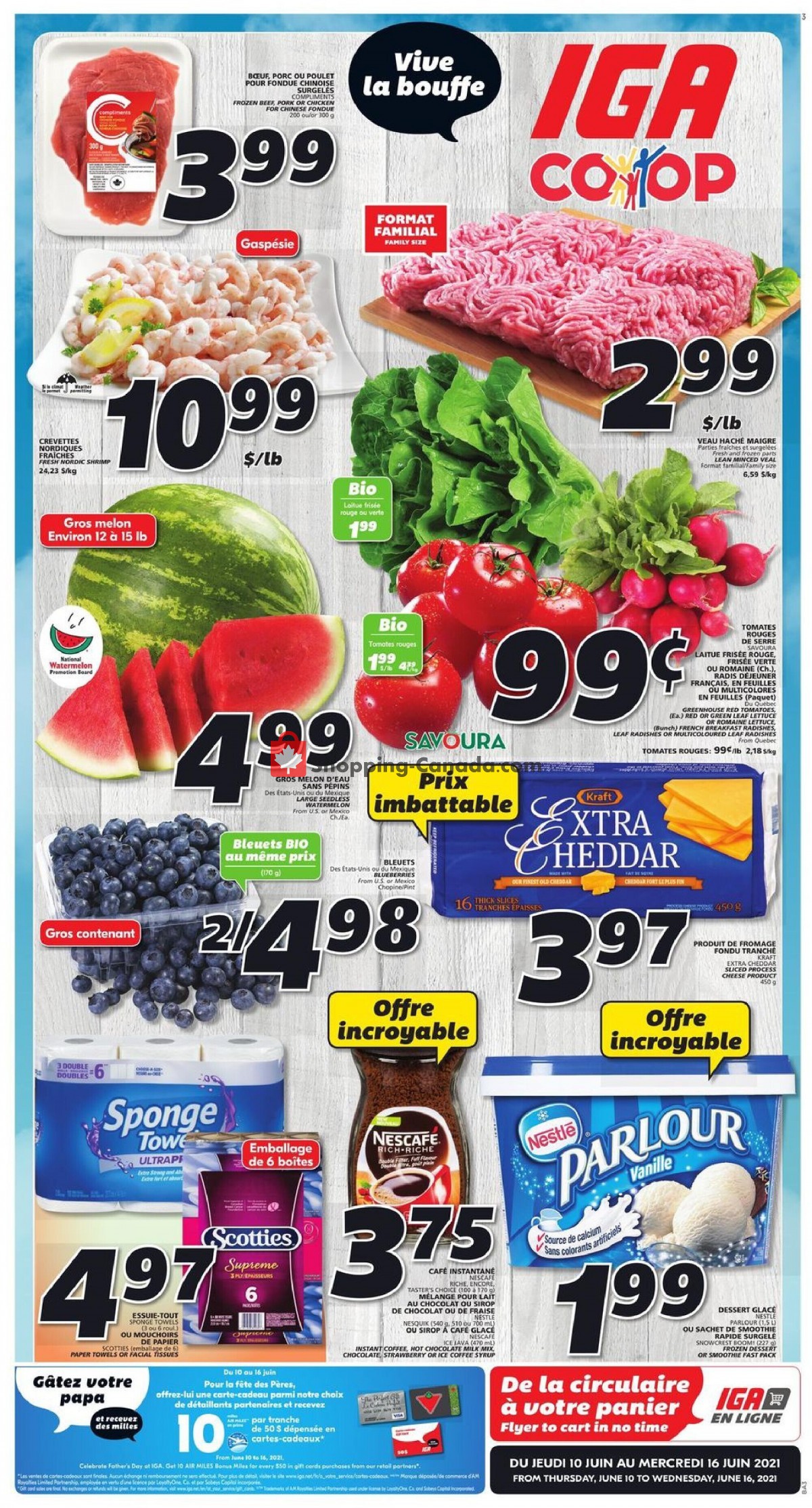 IGA Extra flyer from Thursday June 10, 2021 to Wednesday June 16, 2021 - page 1