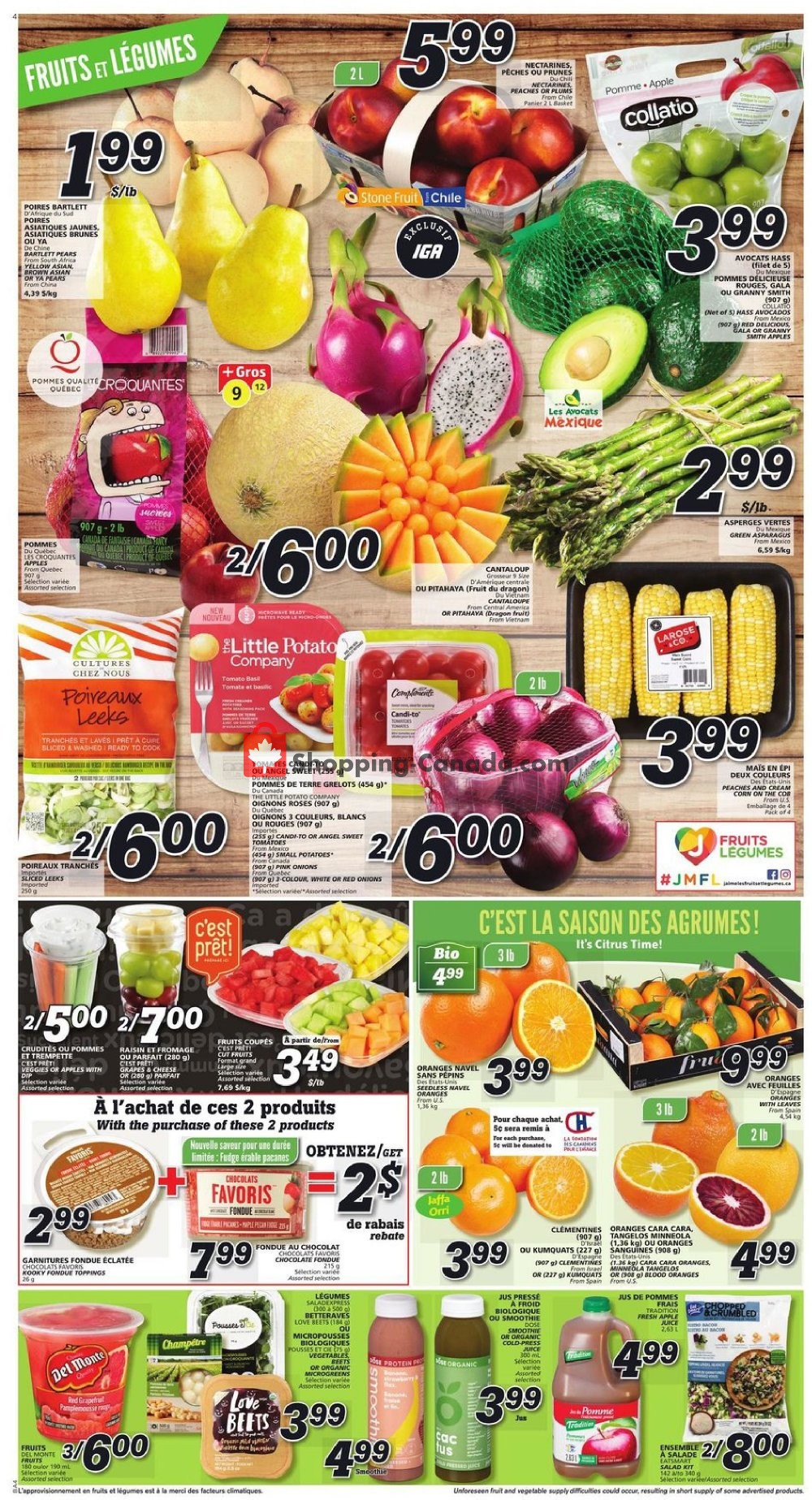 IGA Extra flyer from Thursday March 14, 2019 to Wednesday March 20, 2019 - page 3