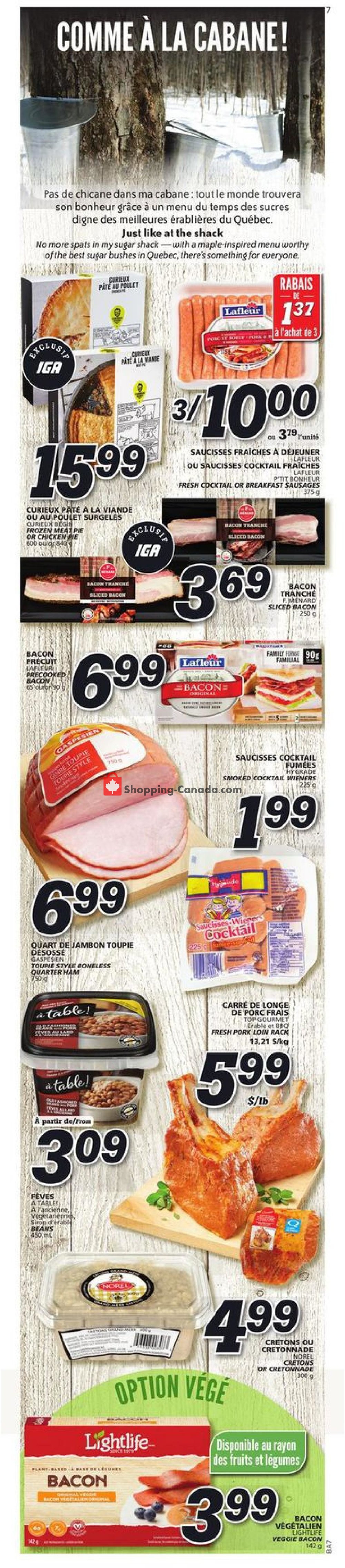 IGA Extra flyer from Thursday March 14, 2019 to Wednesday March 20, 2019 - page 6