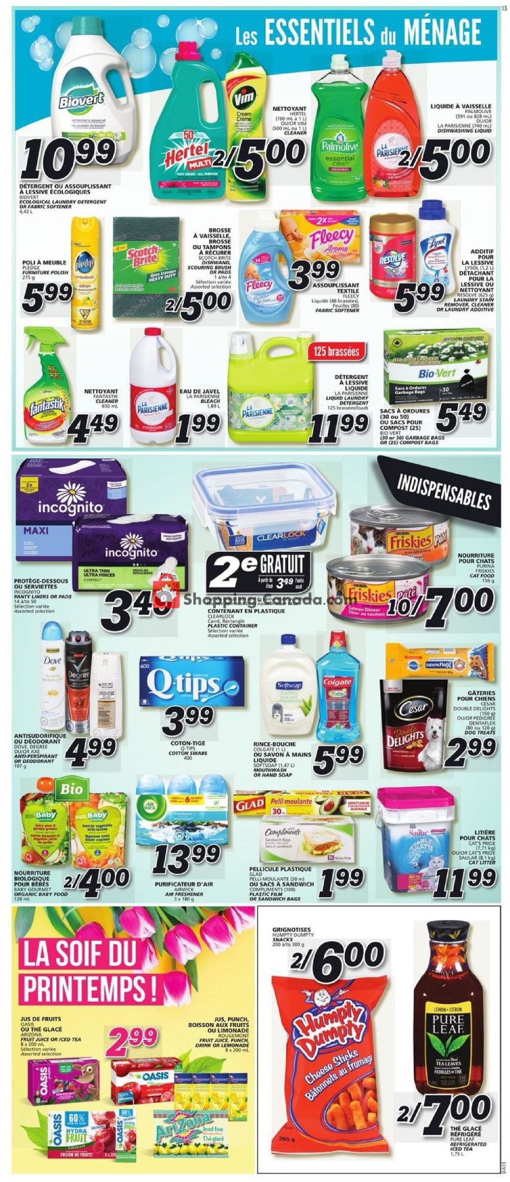 IGA Extra flyer from Thursday May 16, 2019 to Wednesday May 22, 2019 - page 13