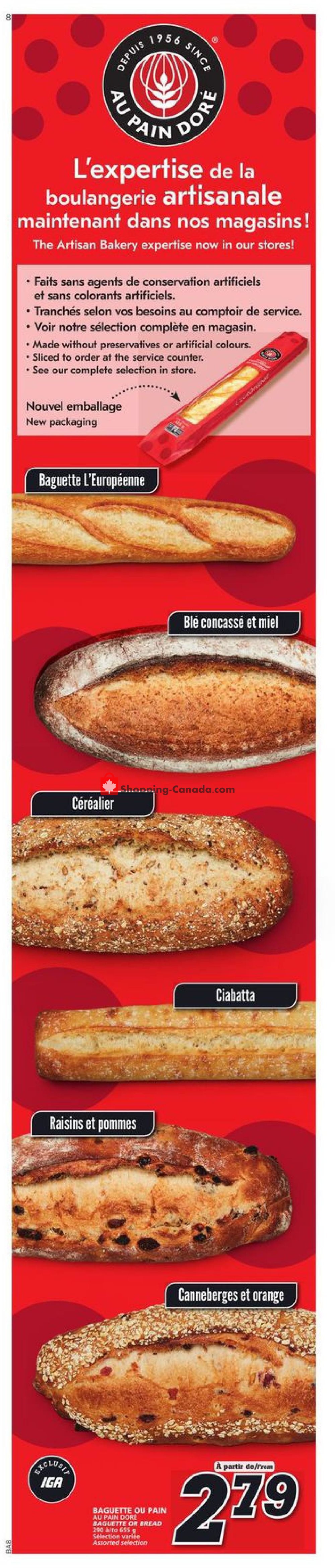 IGA Extra flyer from Thursday May 16, 2019 to Wednesday May 22, 2019 - page 8