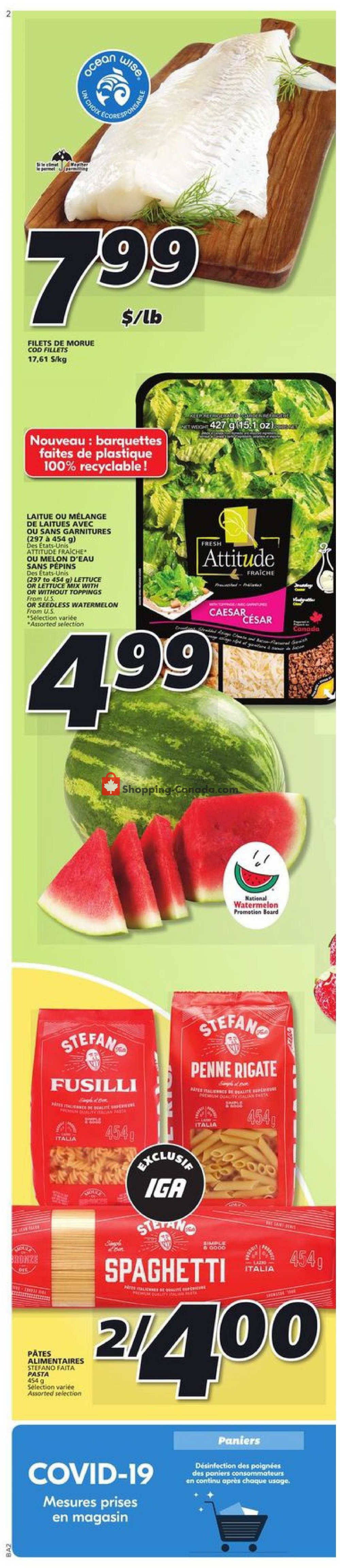 IGA Extra flyer from Thursday May 28, 2020 to Wednesday June 3, 2020 - page 3