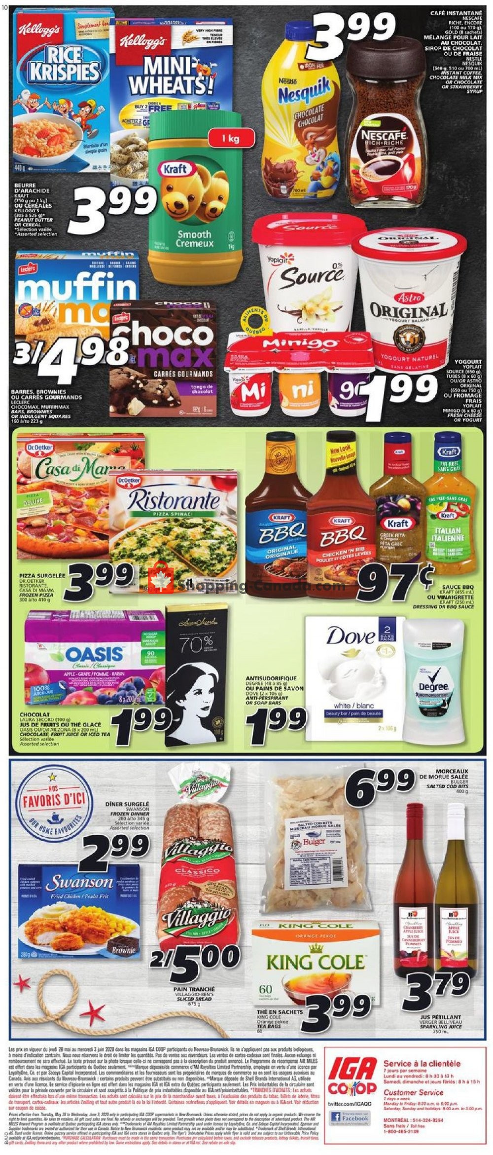 IGA Extra flyer from Thursday May 28, 2020 to Wednesday June 3, 2020 - page 4