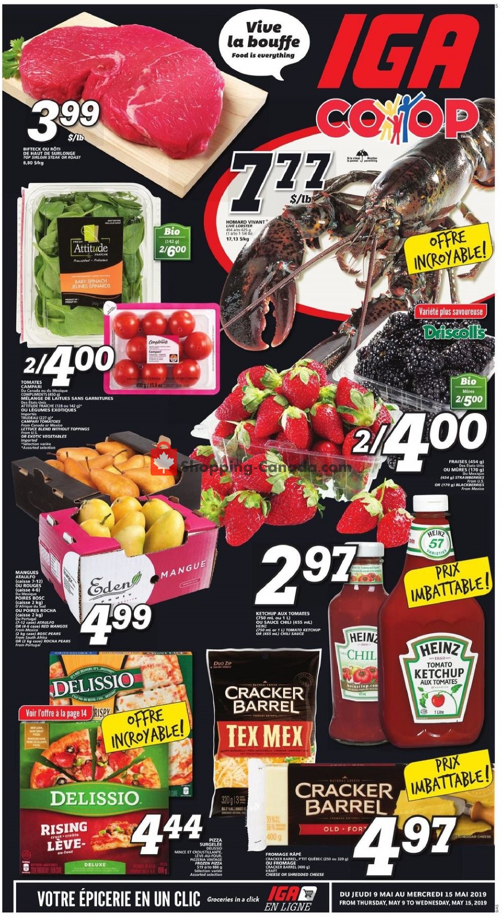 IGA Extra flyer from Thursday May 9, 2019 to Wednesday May 15, 2019 - page 5