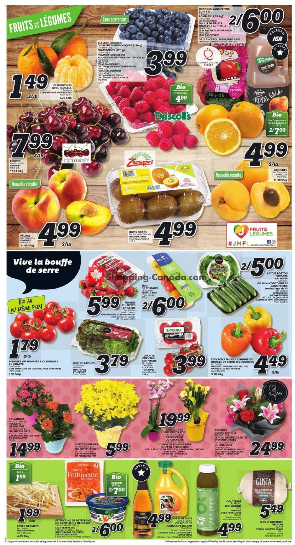IGA Extra flyer from Thursday May 9, 2019 to Wednesday May 15, 2019 - page 6
