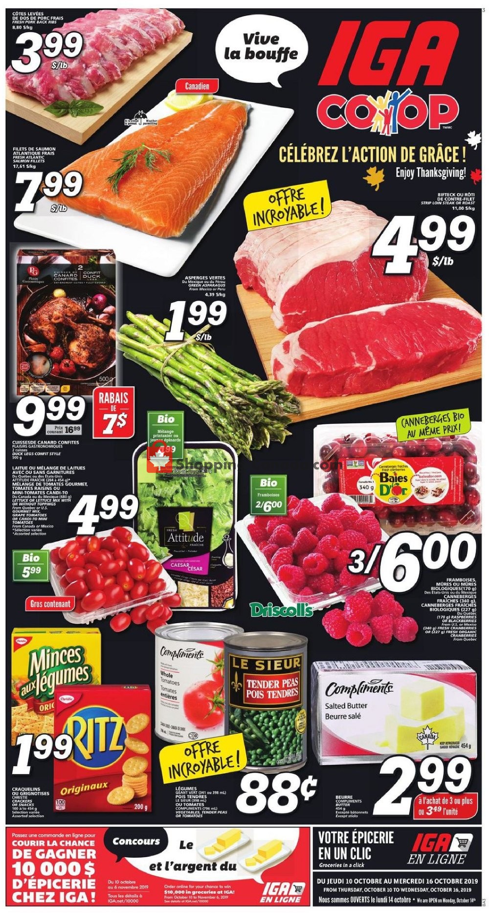 IGA Extra flyer from Thursday October 10, 2019 to Wednesday October 16, 2019 - page 4