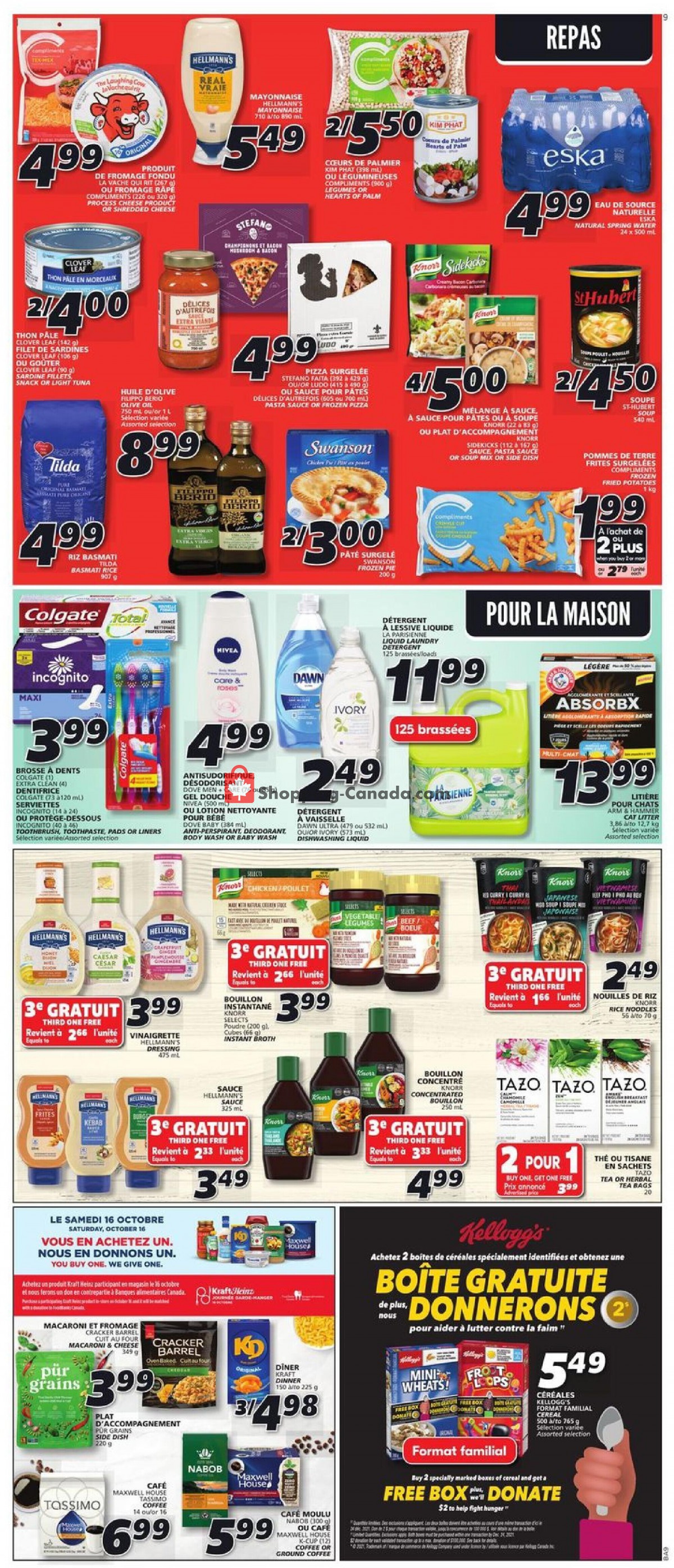 IGA Extra flyer from Thursday October 14, 2021 to Wednesday October 20, 2021 - page 13