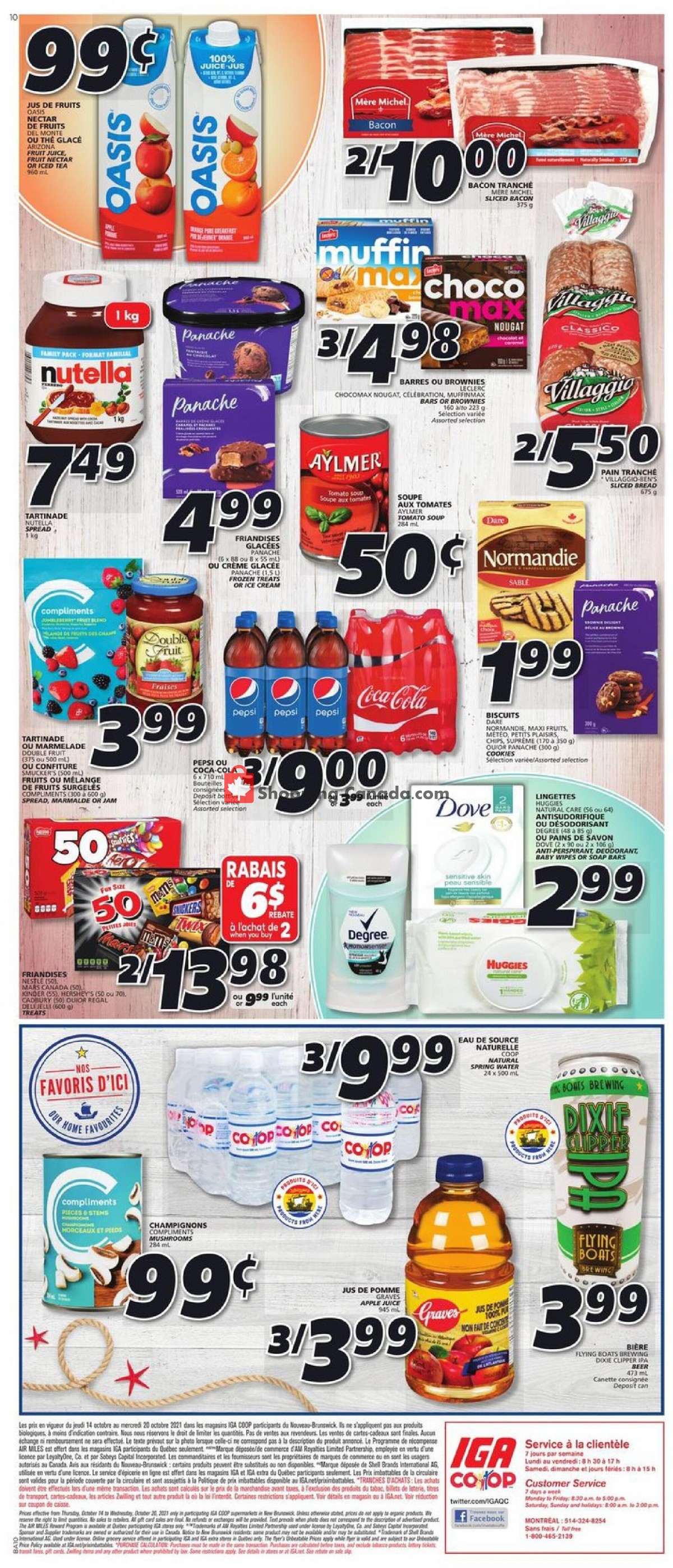 IGA Extra flyer from Thursday October 14, 2021 to Wednesday October 20, 2021 - page 3