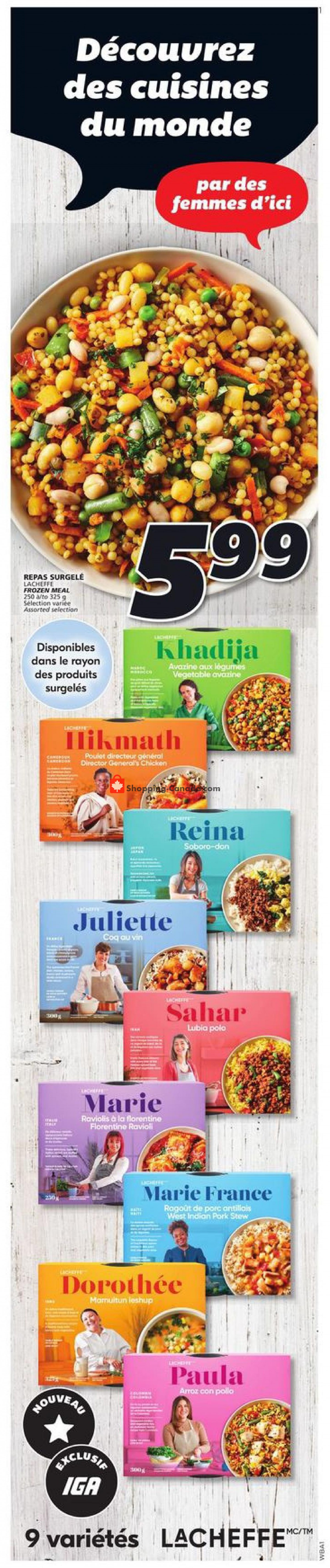 IGA Extra flyer from Thursday October 7, 2021 to Wednesday October 13, 2021 - page 11