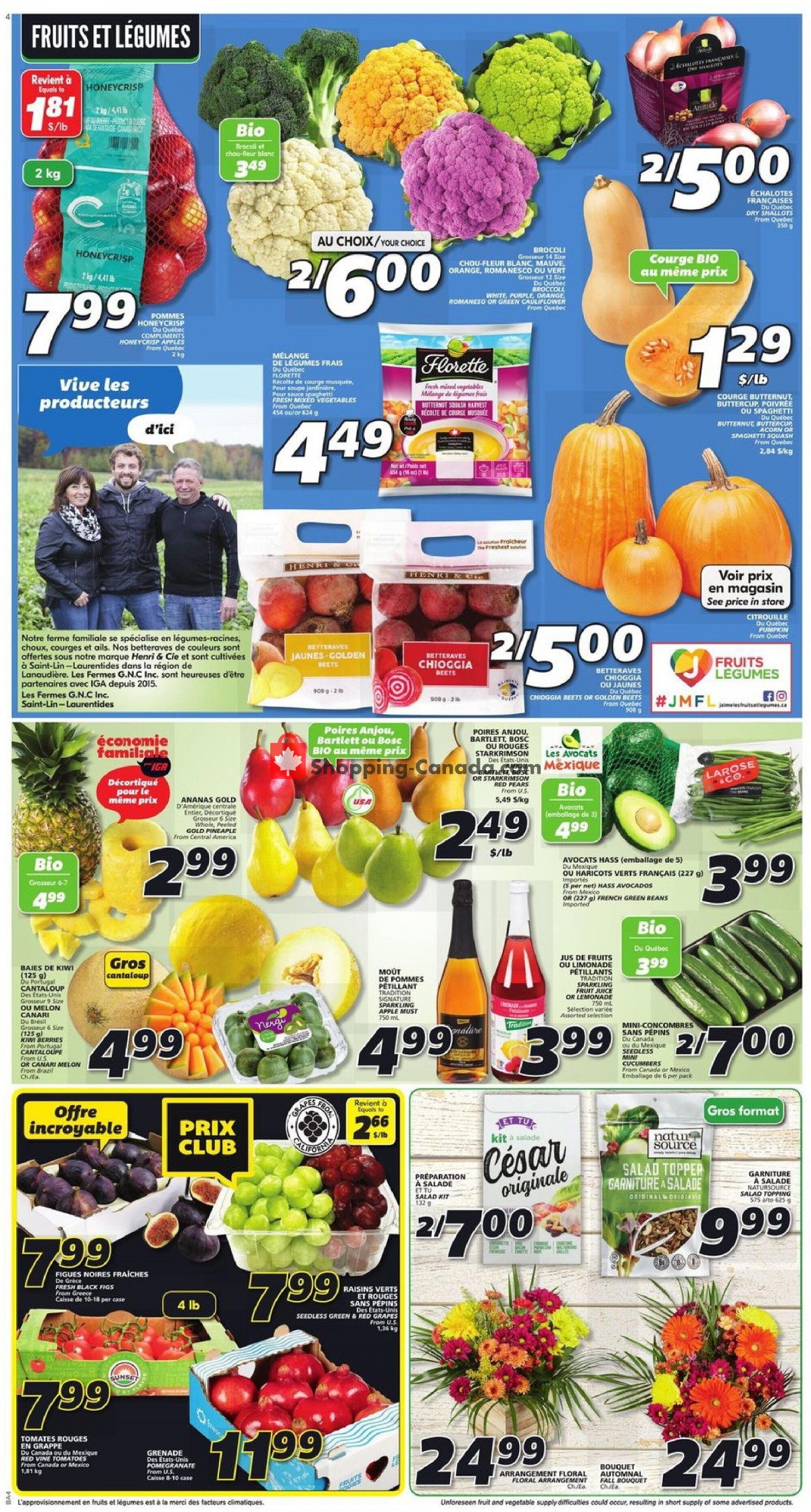 IGA Extra flyer from Thursday October 7, 2021 to Wednesday October 13, 2021 - page 8