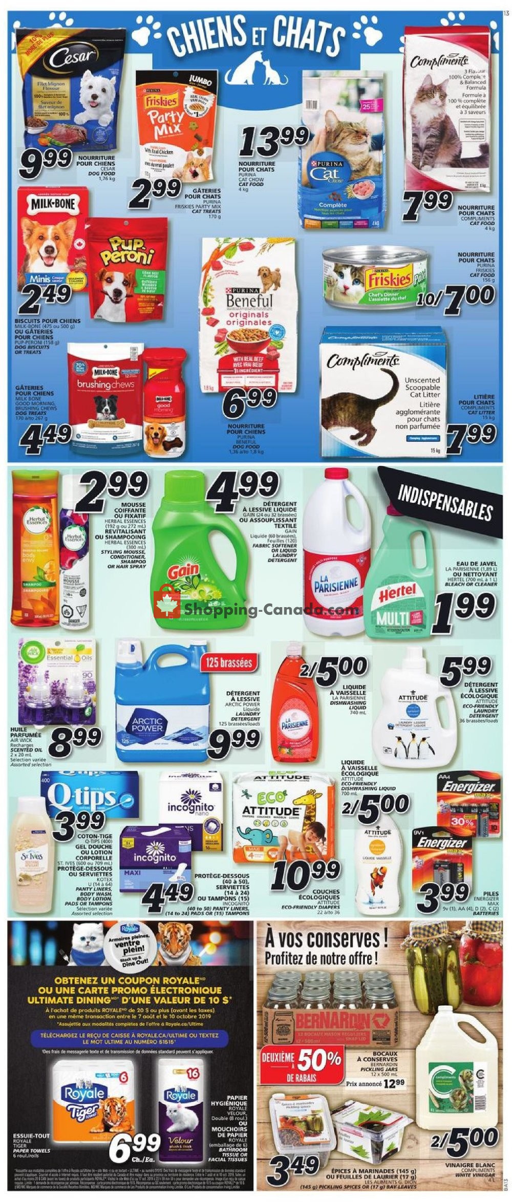 IGA Extra flyer from Thursday September 12, 2019 to Wednesday September 18, 2019 - page 13