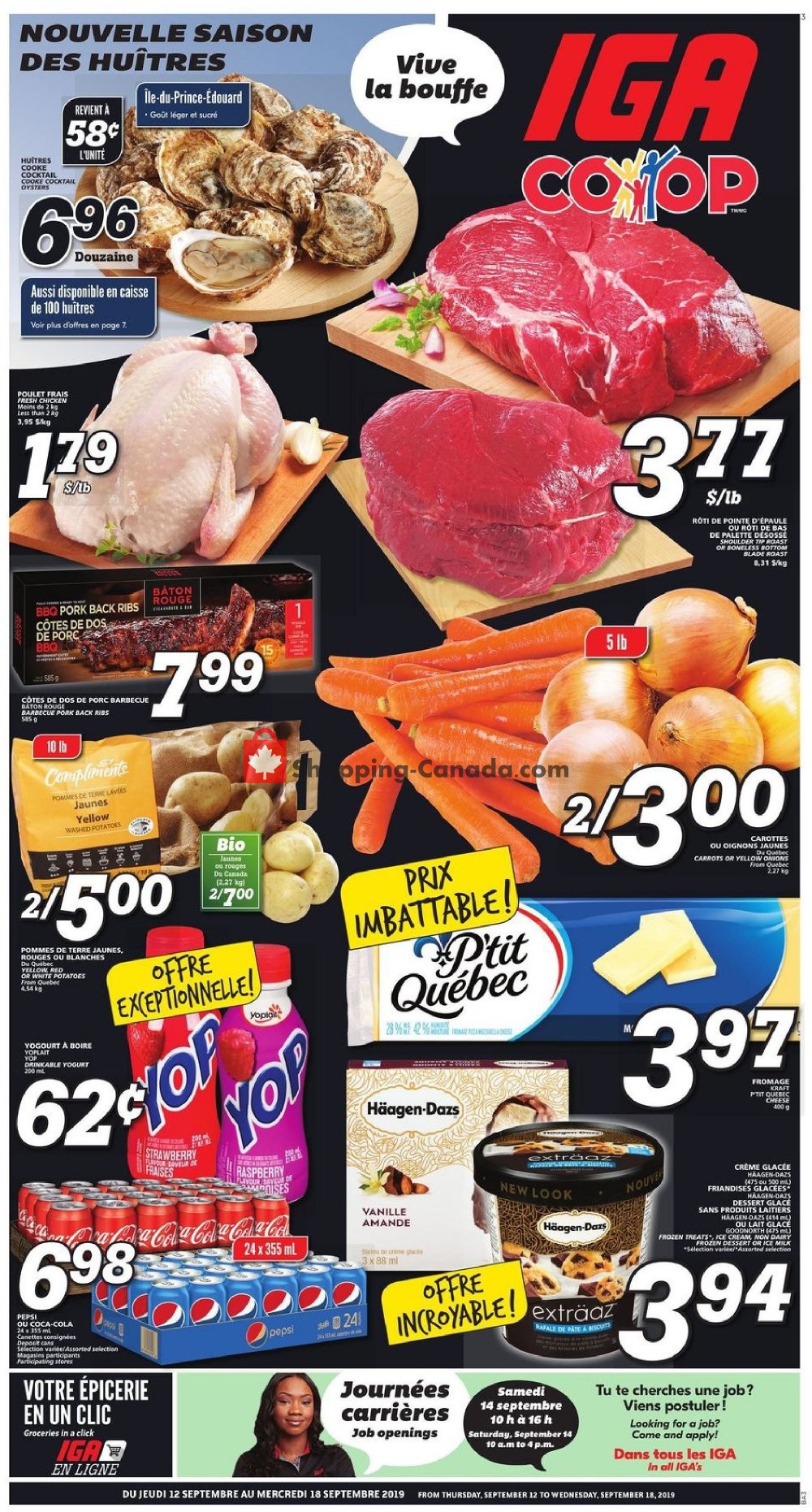 IGA Extra flyer from Thursday September 12, 2019 to Wednesday September 18, 2019 - page 2