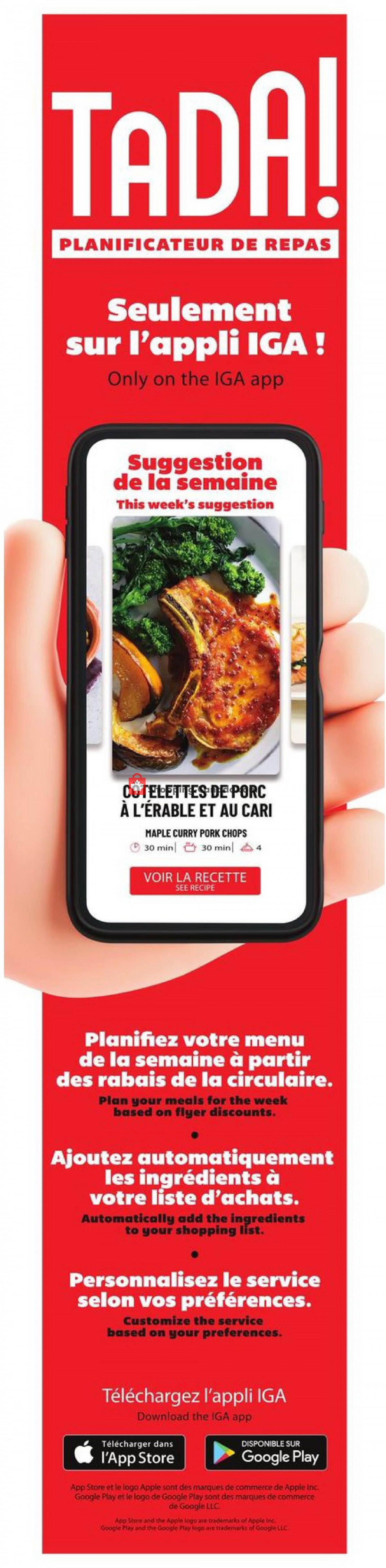 IGA Extra flyer from Thursday September 9, 2021 to Wednesday September 15, 2021 - page 5