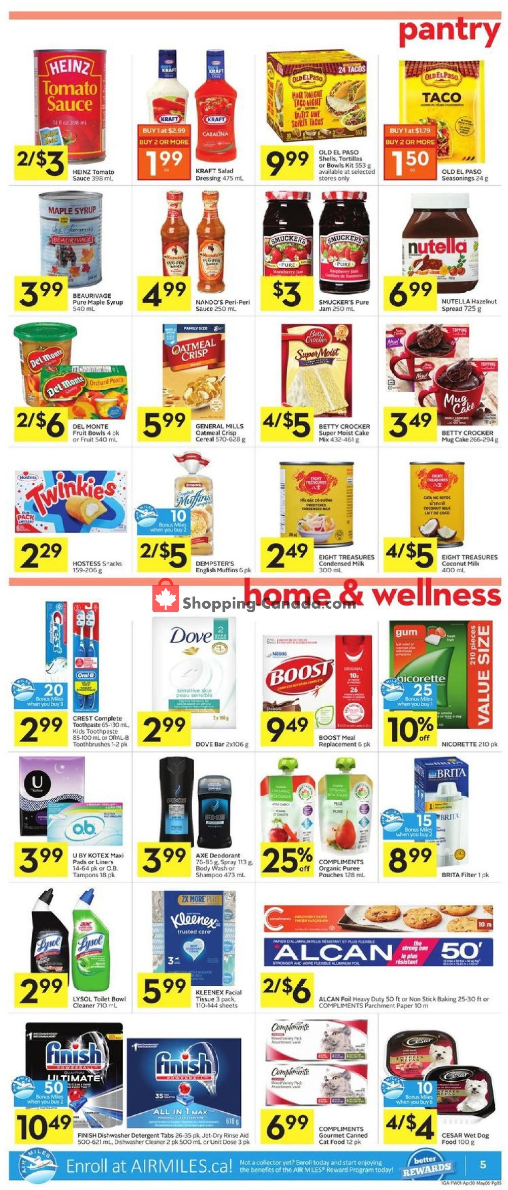 IGA Extra flyer from Thursday April 30, 2020 to Wednesday May 6, 2020 - page 10