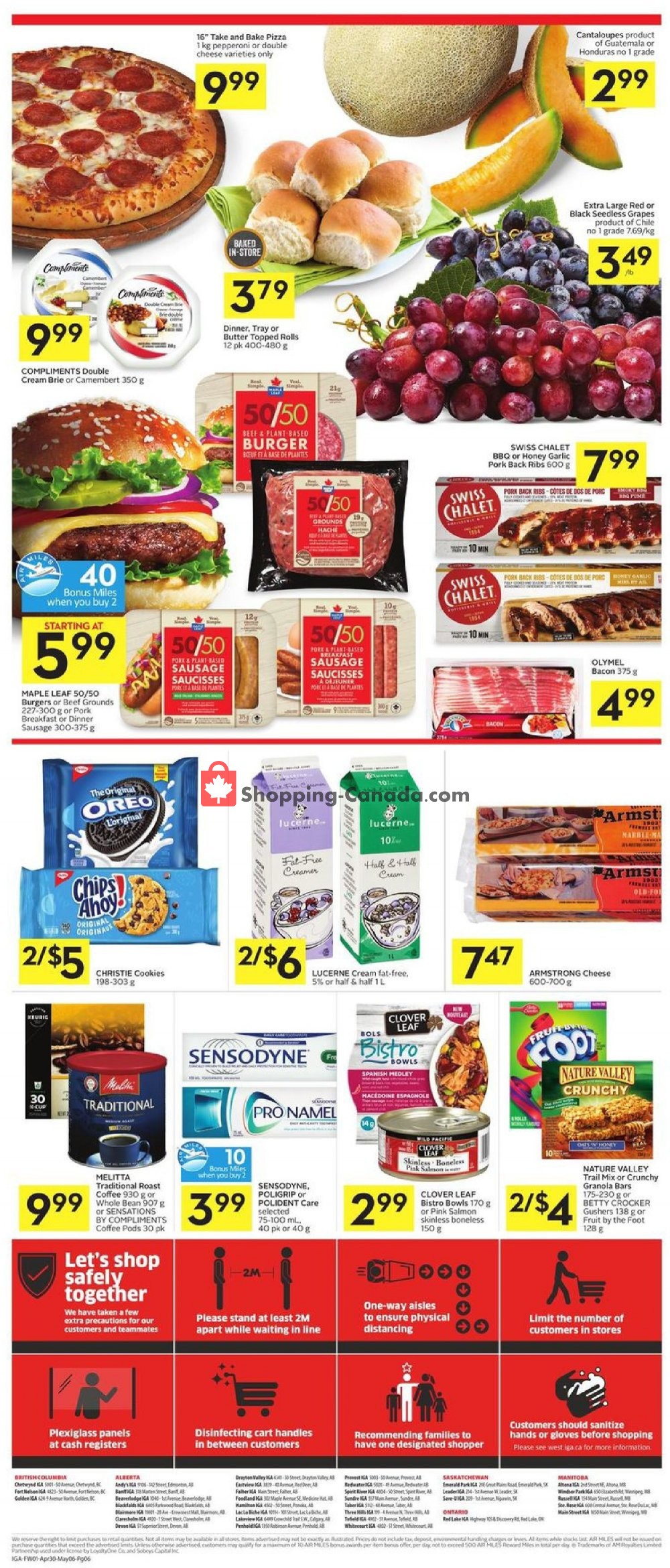 IGA Extra flyer from Thursday April 30, 2020 to Wednesday May 6, 2020 - page 11