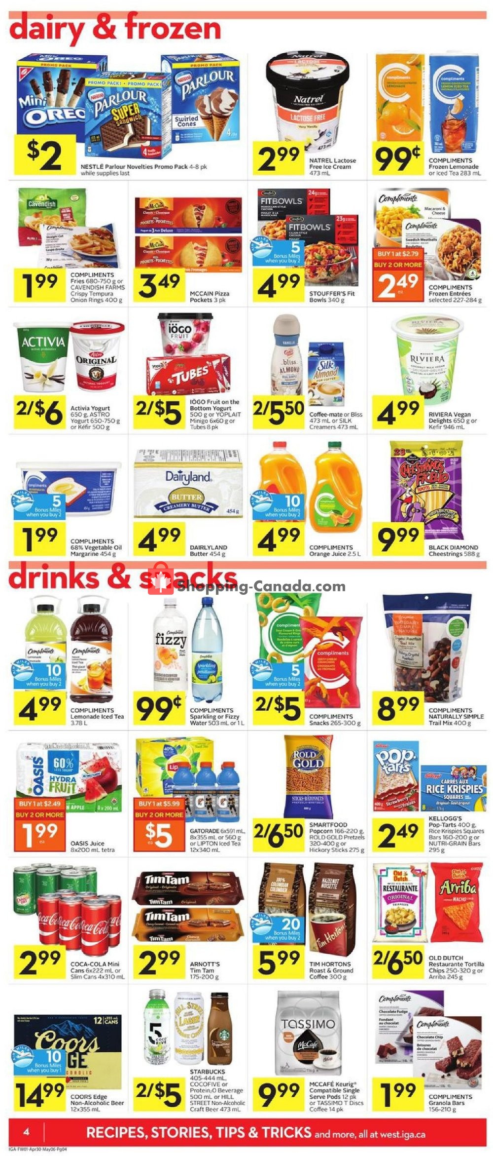IGA Extra flyer from Thursday April 30, 2020 to Wednesday May 6, 2020 - page 6
