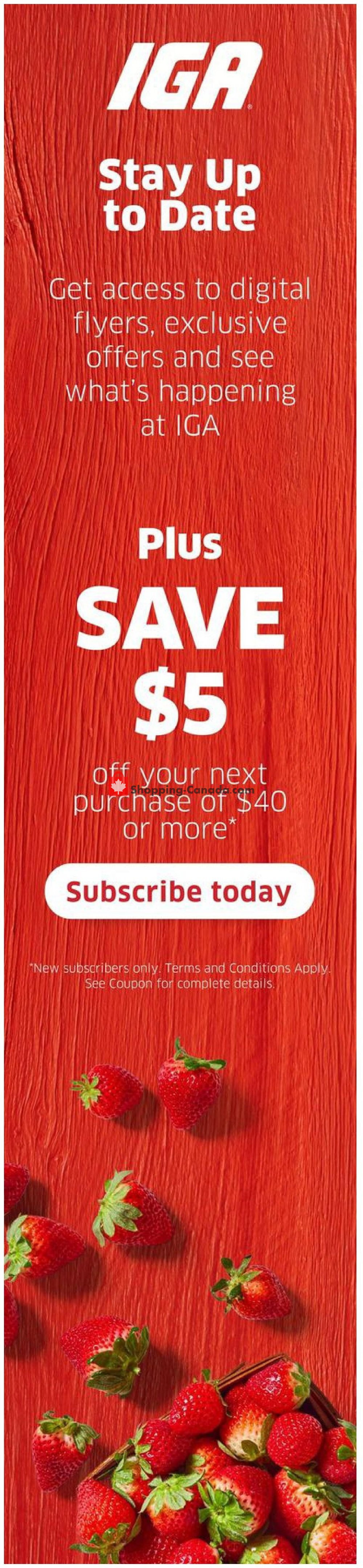 IGA Extra flyer from Thursday August 6, 2020 to Wednesday August 12, 2020 - page 7
