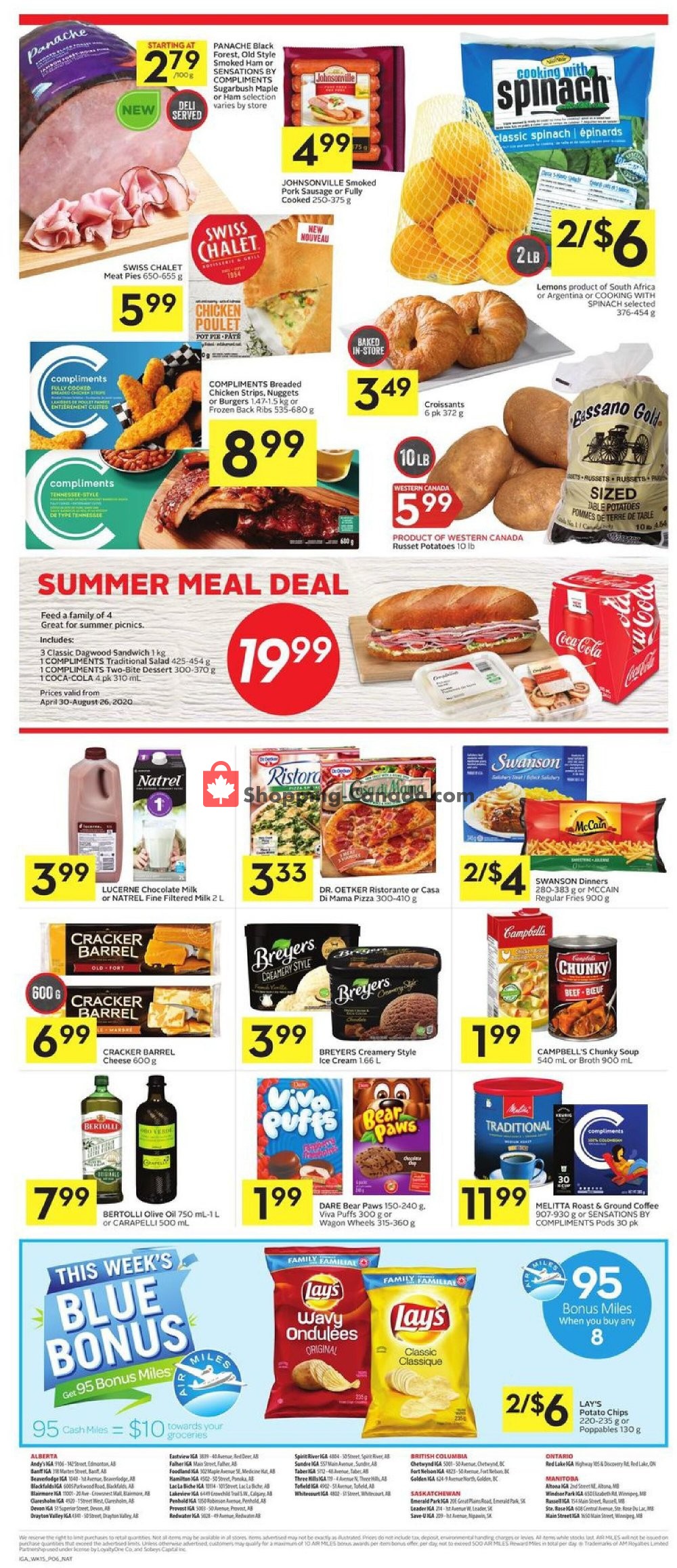 IGA Extra flyer from Thursday August 6, 2020 to Wednesday August 12, 2020 - page 9