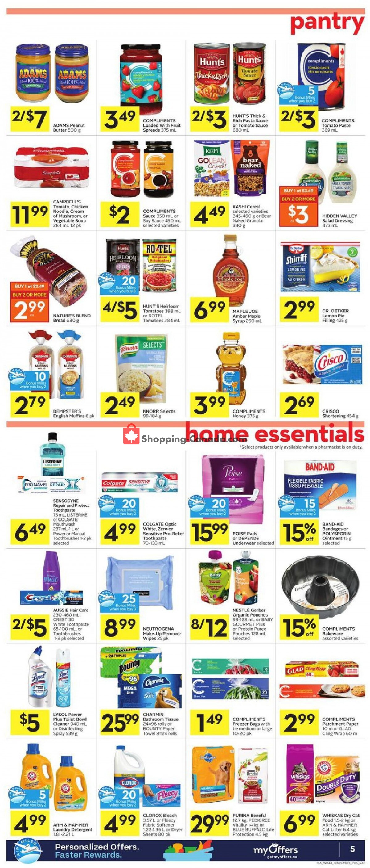 IGA Extra flyer from Thursday February 25, 2021 to Wednesday March 3, 2021 - page 10