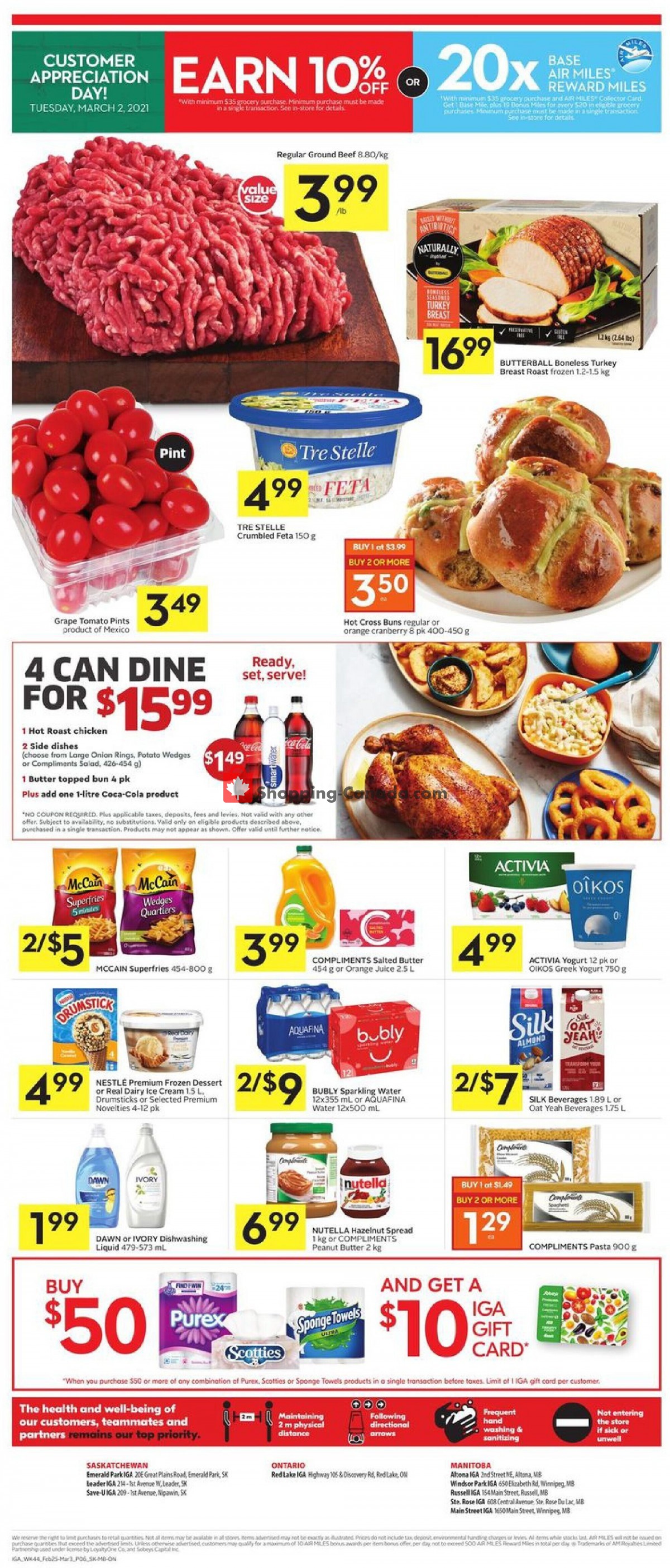 IGA Extra flyer from Thursday February 25, 2021 to Wednesday March 3, 2021 - page 11