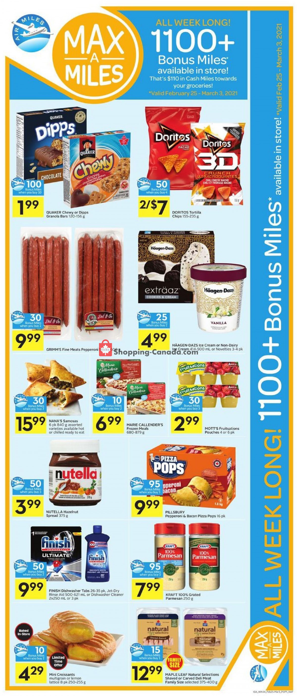 IGA Extra flyer from Thursday February 25, 2021 to Wednesday March 3, 2021 - page 3