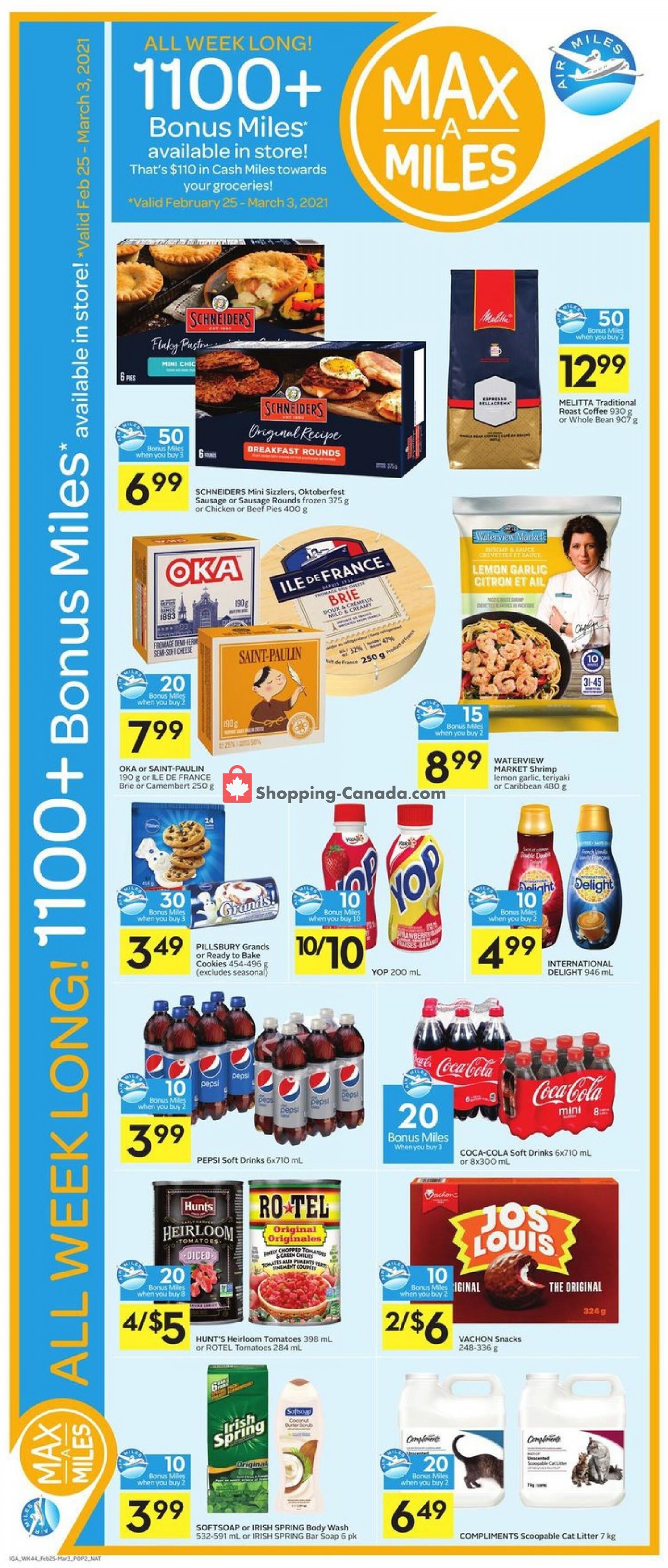 IGA Extra flyer from Thursday February 25, 2021 to Wednesday March 3, 2021 - page 5