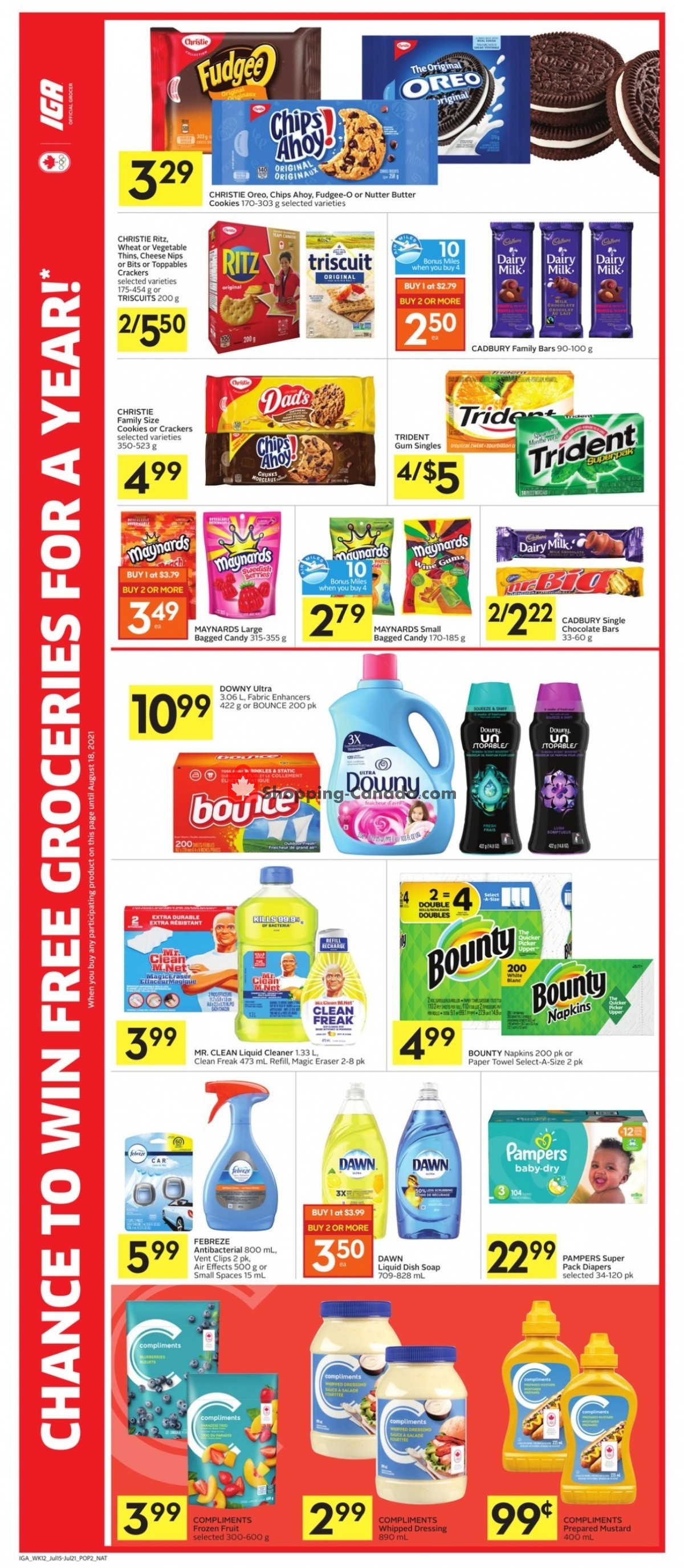IGA Extra flyer from Thursday July 15, 2021 to Wednesday July 21, 2021 - page 4