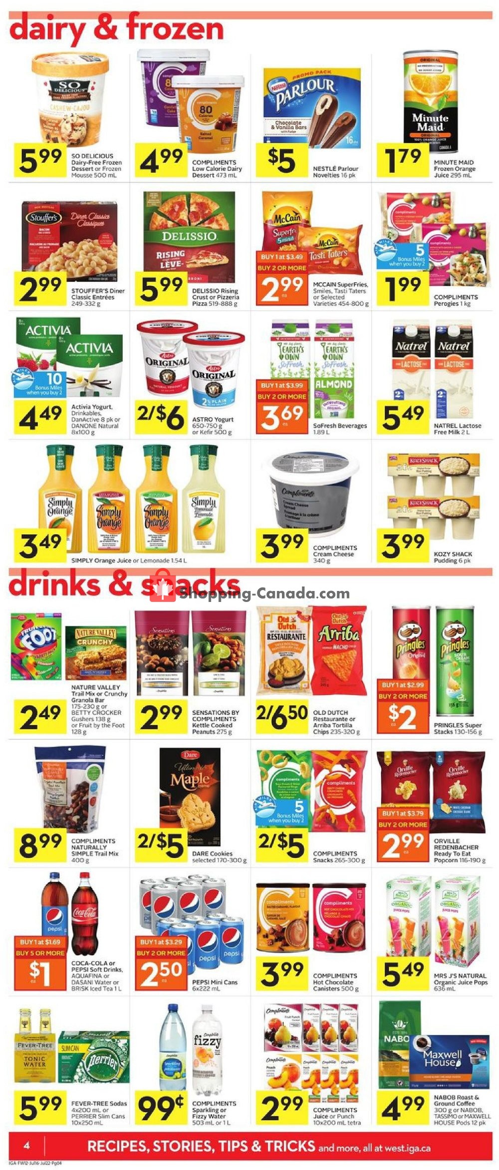 IGA Extra flyer from Thursday July 16, 2020 to Wednesday July 22, 2020 - page 5