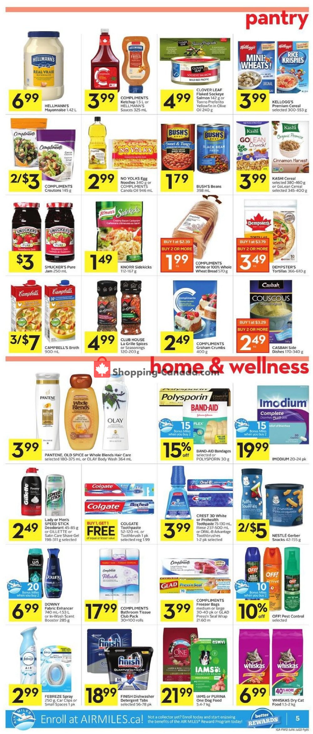 IGA Extra flyer from Thursday July 16, 2020 to Wednesday July 22, 2020 - page 6