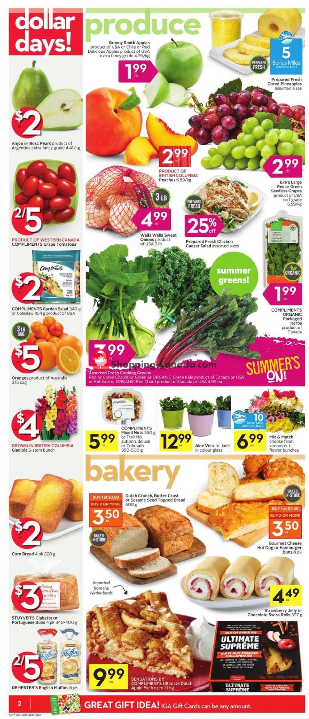 IGA Extra flyer from Thursday July 25, 2019 to Wednesday July 31, 2019 - page 2