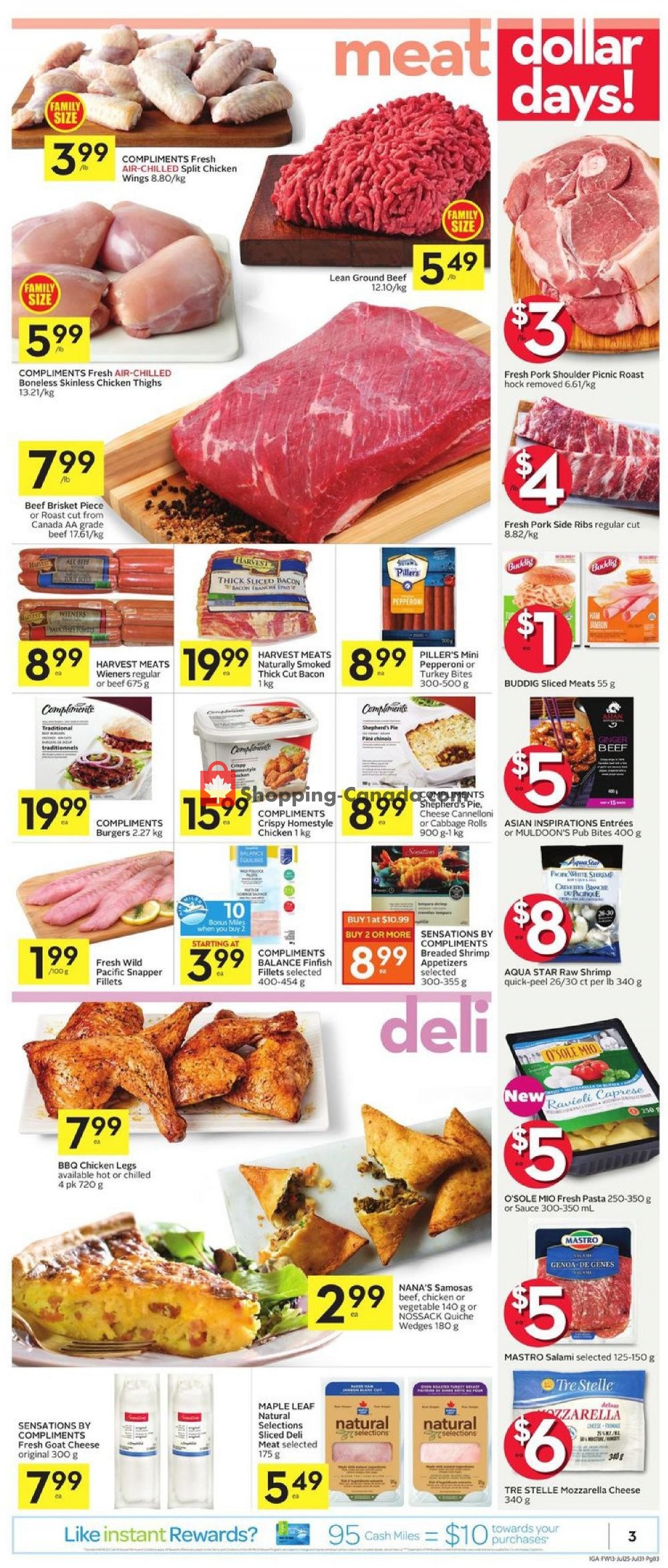 IGA Extra flyer from Thursday July 25, 2019 to Wednesday July 31, 2019 - page 3