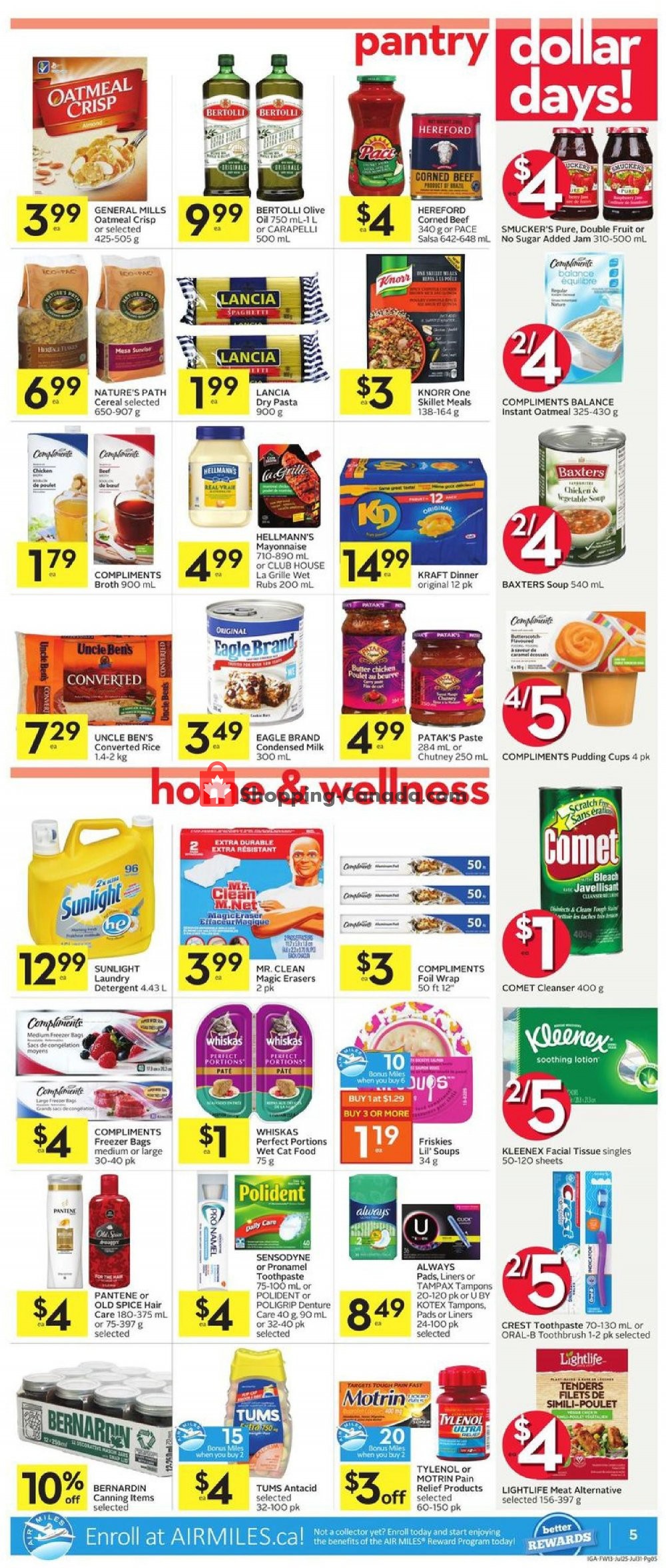 IGA Extra flyer from Thursday July 25, 2019 to Wednesday July 31, 2019 - page 5