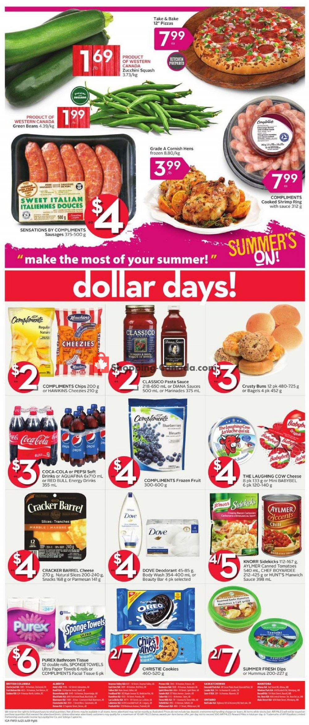 IGA Extra flyer from Thursday July 25, 2019 to Wednesday July 31, 2019 - page 6