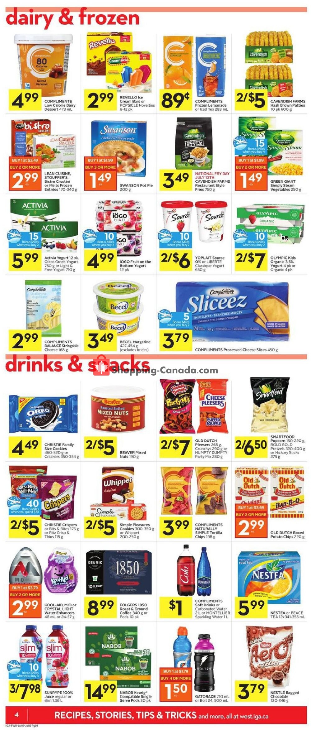 IGA Extra flyer from Thursday July 9, 2020 to Wednesday July 15, 2020 - page 6