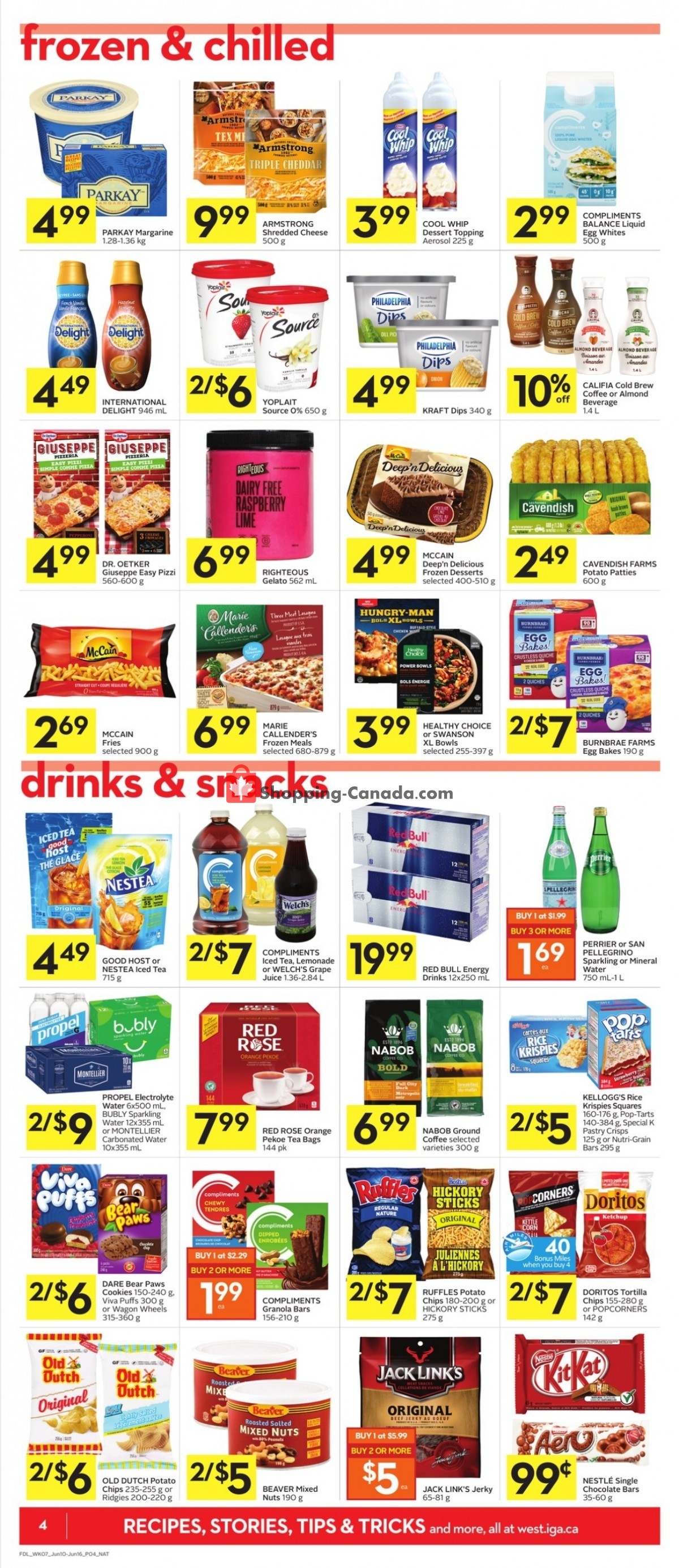 IGA Extra flyer from Thursday June 10, 2021 to Wednesday June 16, 2021 - page 4