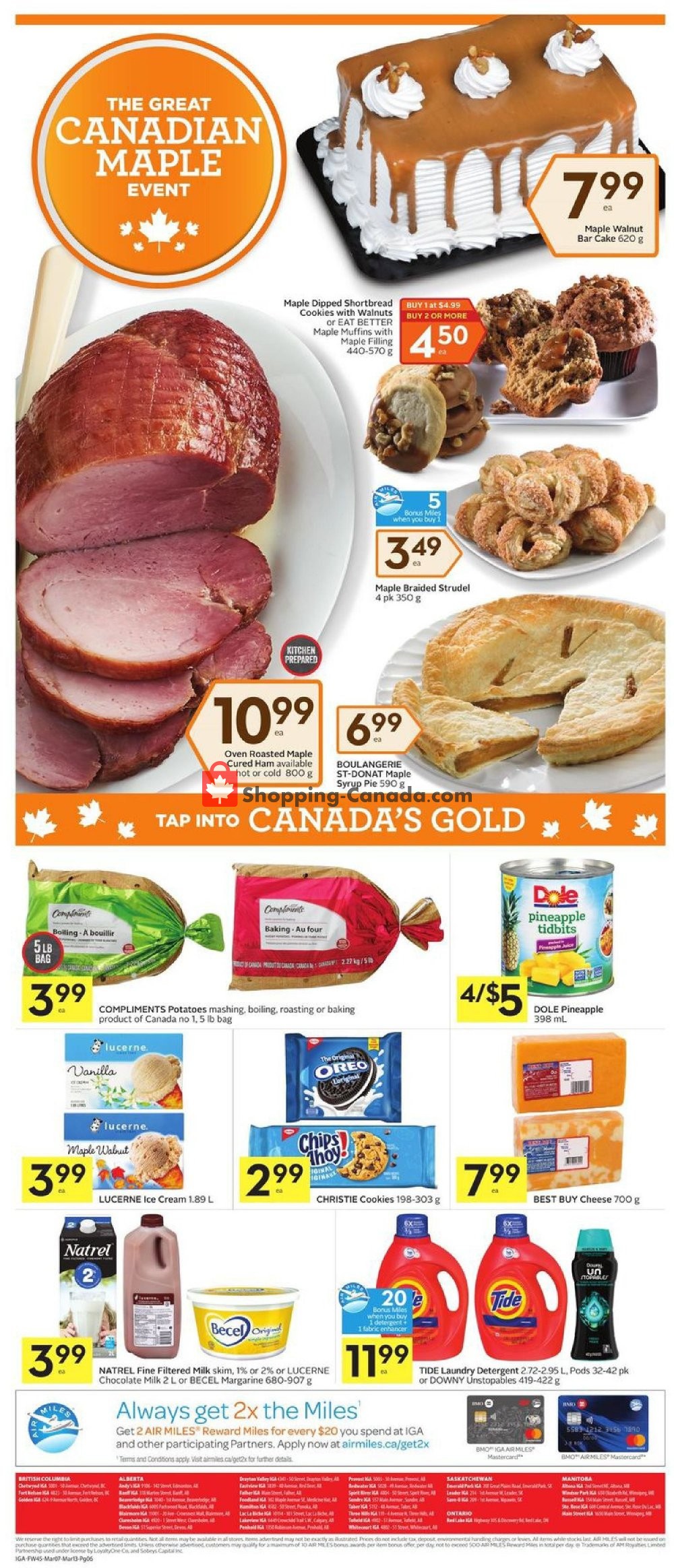 IGA Extra flyer from Thursday March 7, 2019 to Wednesday March 13, 2019 - page 7