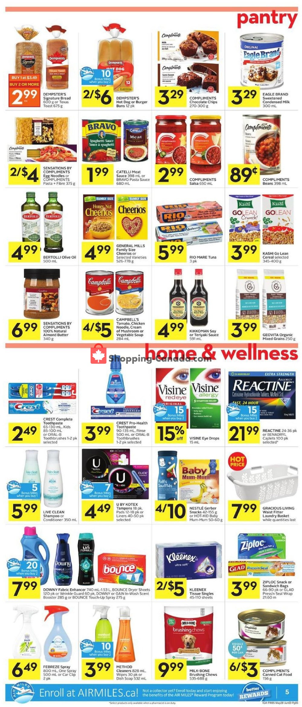 IGA Extra flyer from Thursday May 28, 2020 to Wednesday June 3, 2020 - page 9