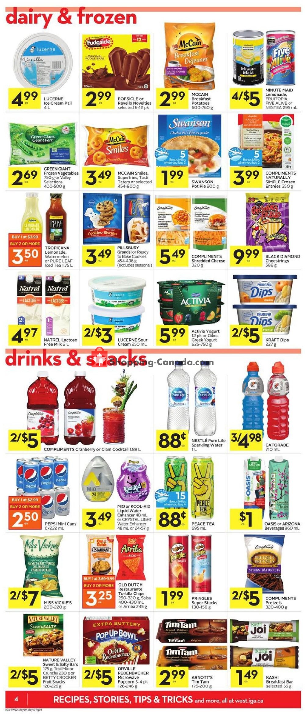 IGA Extra flyer from Thursday May 9, 2019 to Wednesday May 15, 2019 - page 4
