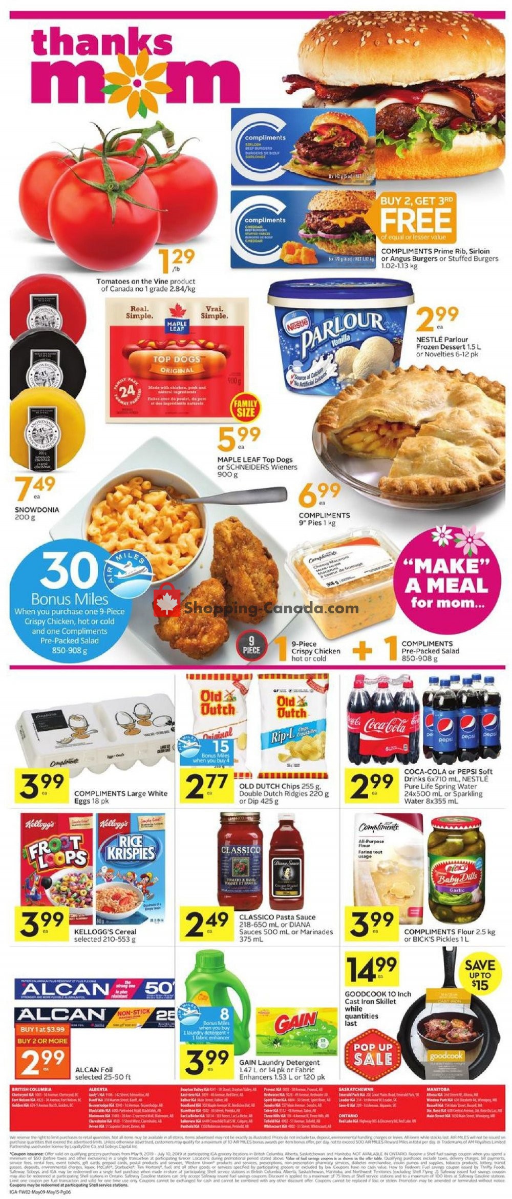 IGA Extra flyer from Thursday May 9, 2019 to Wednesday May 15, 2019 - page 6