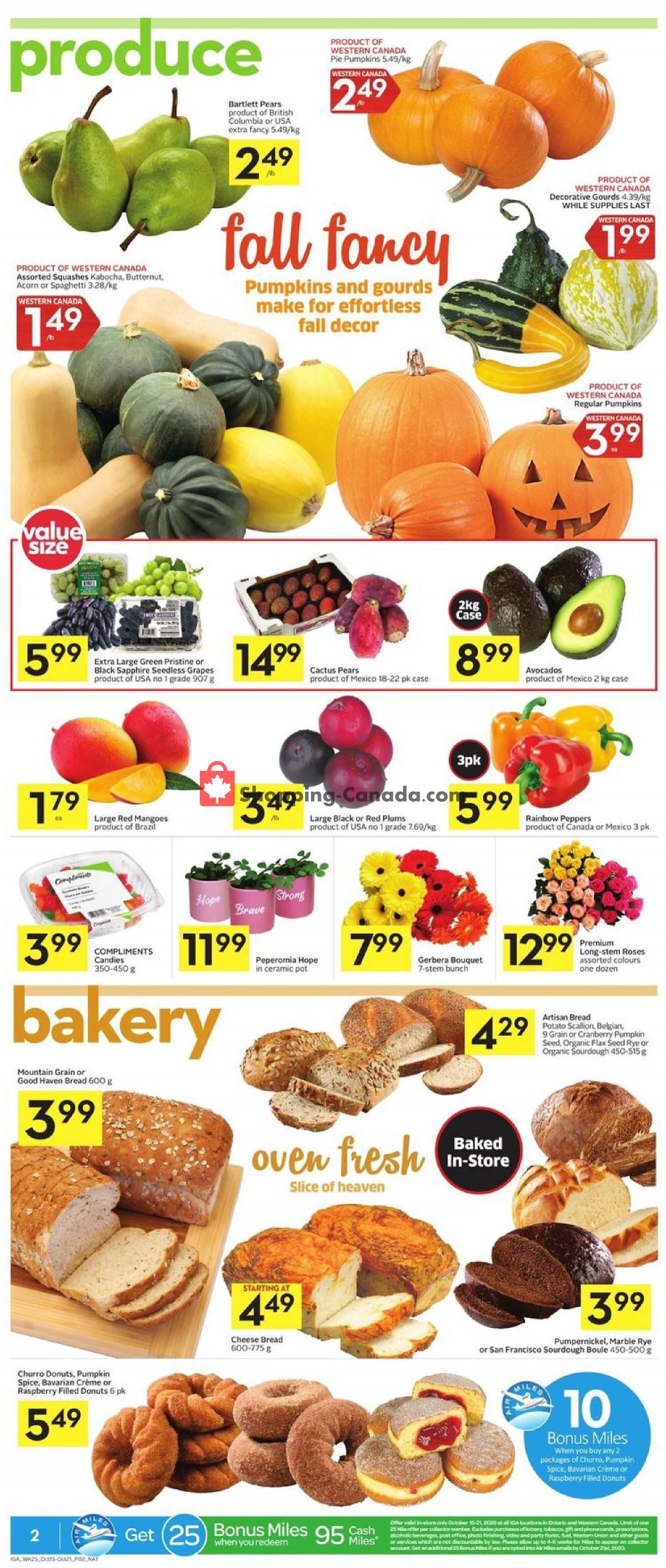 IGA Extra flyer from Thursday October 15, 2020 to Wednesday October 21, 2020 - page 2